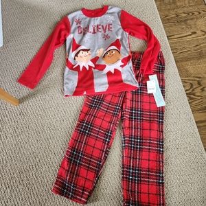 Elf fleece pajamas size S